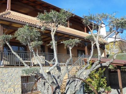 Vista exterior de Casa o xalet en venda en Valdemorillo amb Jardí privat, Parquet i Terrassa