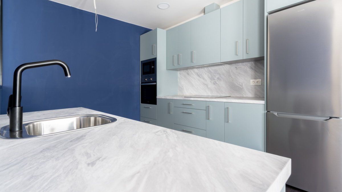 Cuina de Pis de lloguer en  Zaragoza Capital amb Aire condicionat i Calefacció