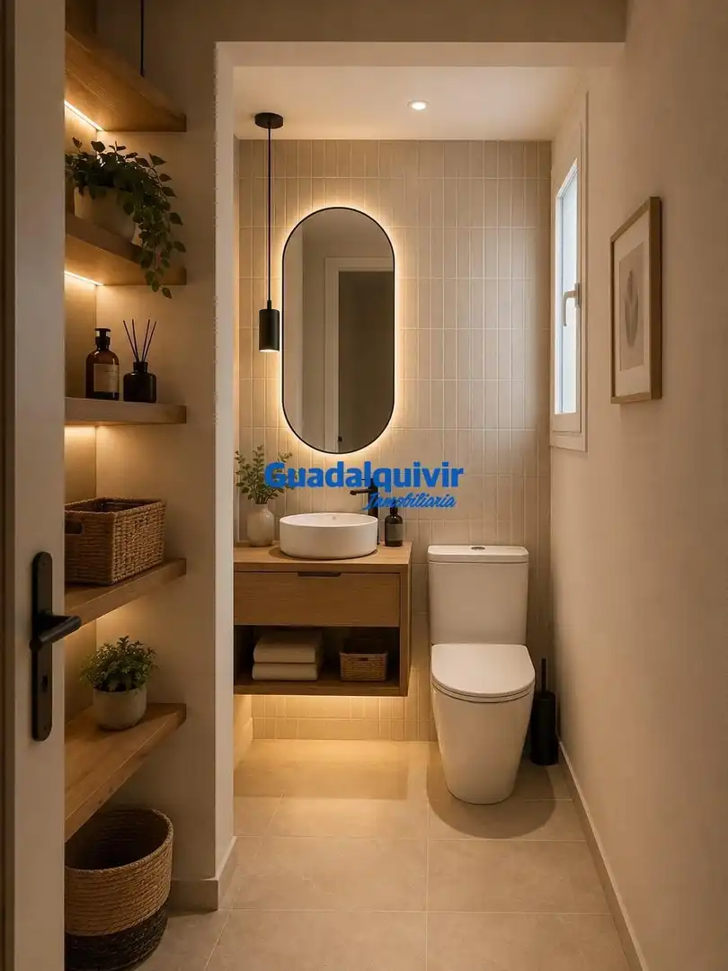 Baño de Piso en venta en Sevilla con Terraza y Balcón