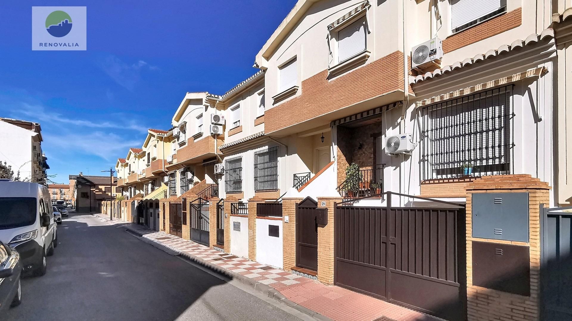 Exterior view of Single-family semi-detached for sale in Armilla