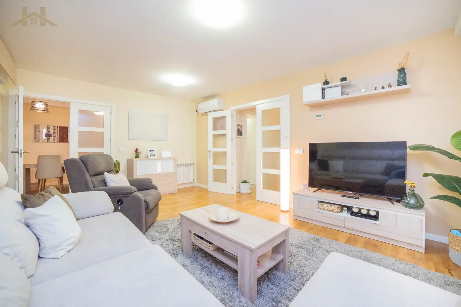 Sala de estar de Casa o chalet en venta en Pinto con Aire acondicionado, Calefacción y Jardín privado