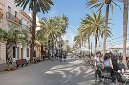 Vista exterior de Casa adosada en venta en Badalona con Aire acondicionado, Calefacción y Terraza