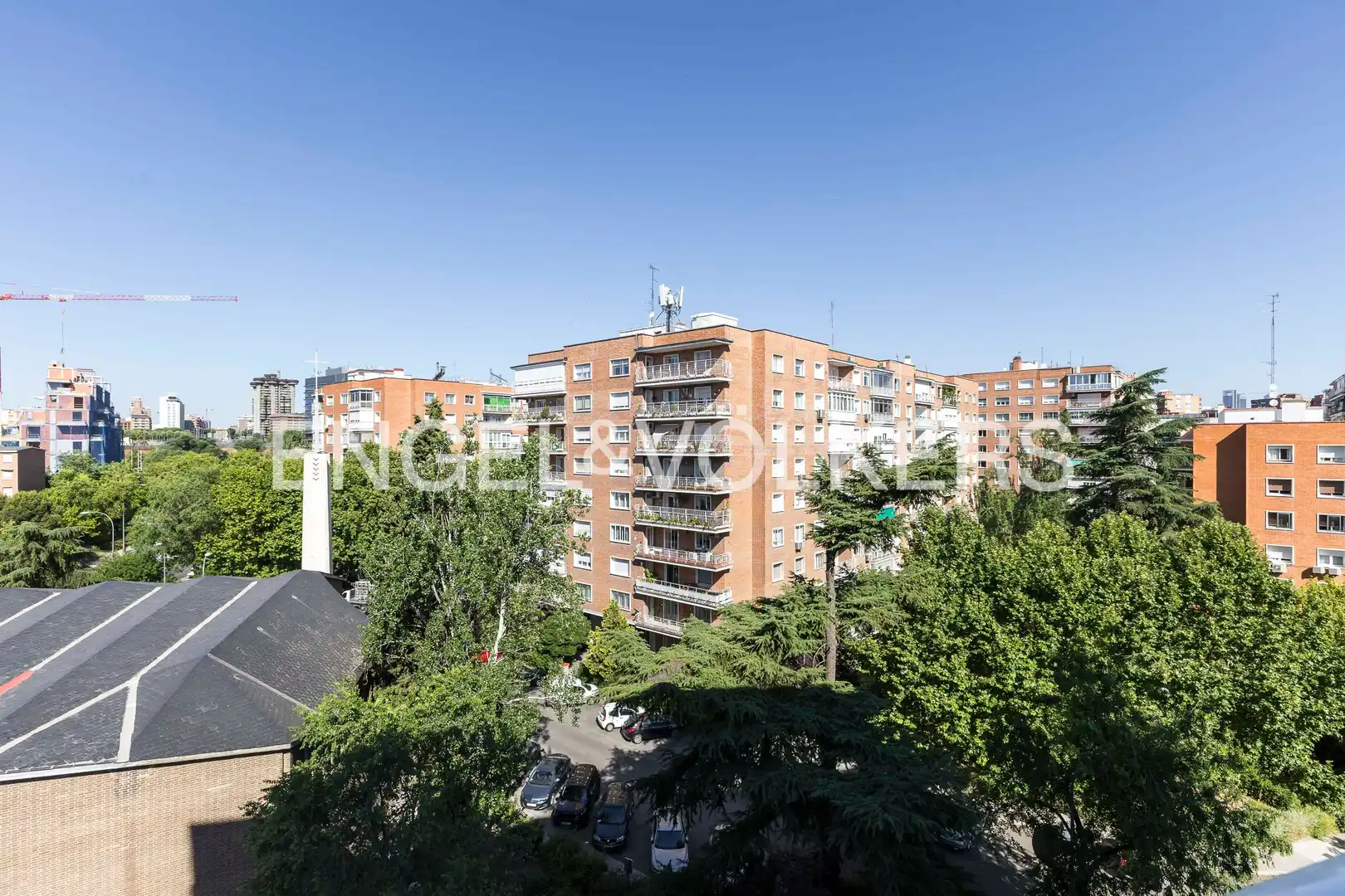 Exterior view of Flat for rent in Madrid  with Air Conditioner, Heating and Parquet flooring