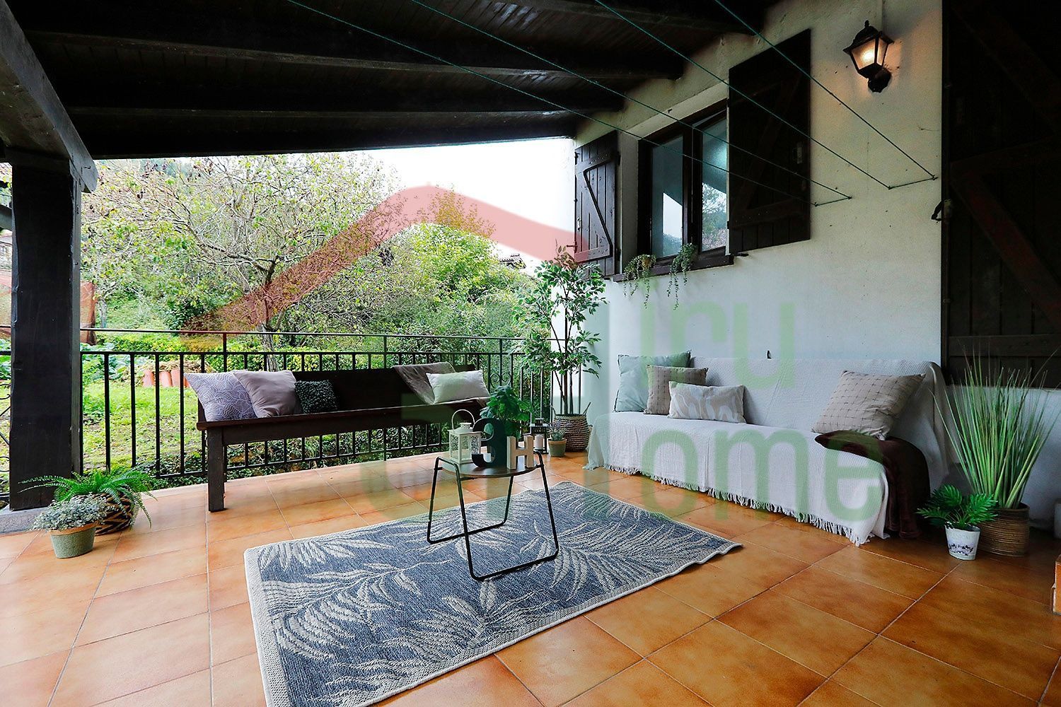 Terrace of Flat for sale in Bera  with Heating, Terrace and Storage room