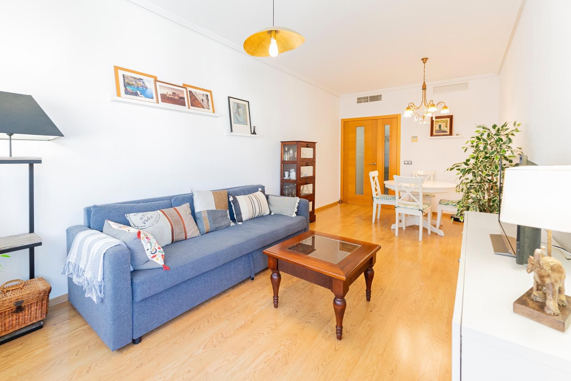 Living room of Flat for sale in Málaga Capital  with Air Conditioner, Heating and Balcony