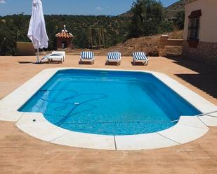 Swimming pool of House or chalet for sale in Álora  with Air Conditioner, Private garden and Terrace