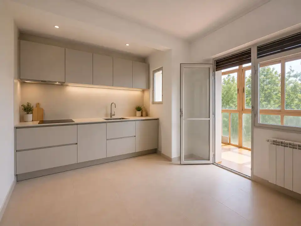 Cocina de Piso en venta en Vitoria - Gasteiz con Calefacción, Parquet y Terraza