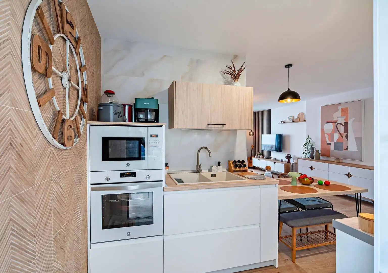 Cocina de Piso en venta en Roquetas de Mar con Aire acondicionado, Jardín privado y Terraza