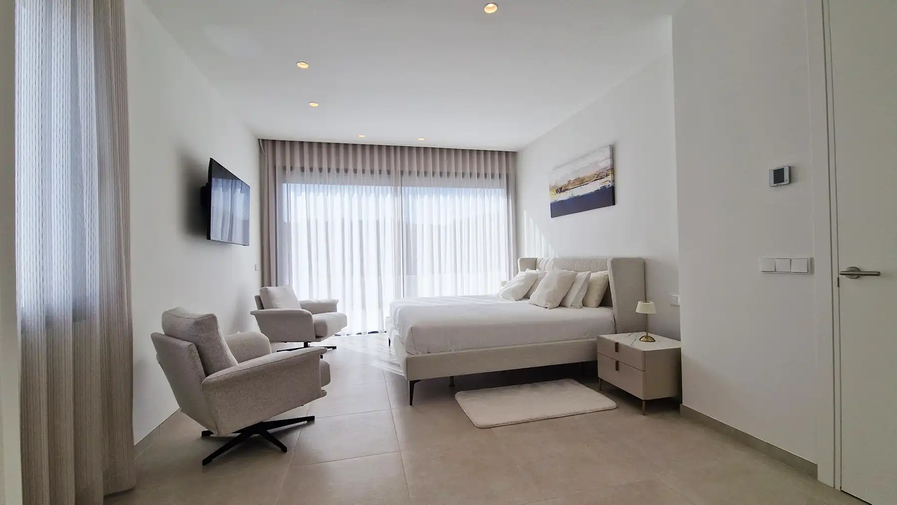 Habitación de Casa o chalet en venta en Mijas con Aire acondicionado, Jardín privado y Terraza
