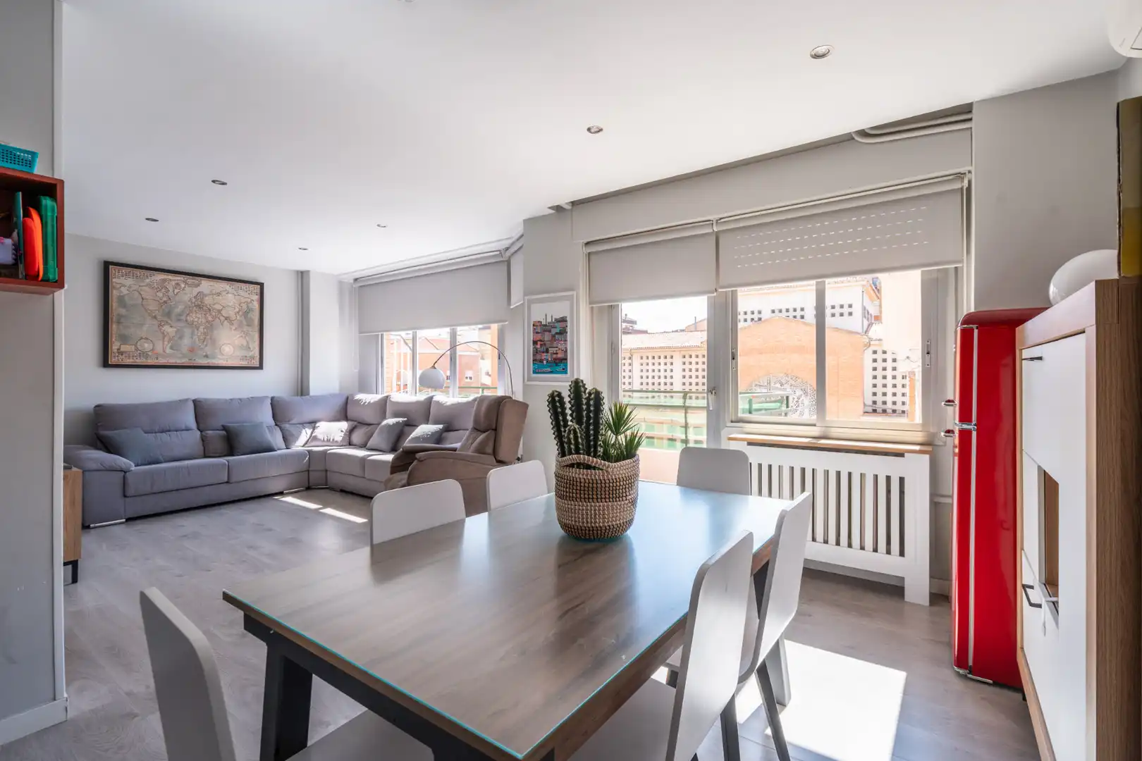 Sala de estar de Piso en venta en Albacete con Aire acondicionado, Calefacción y Terraza