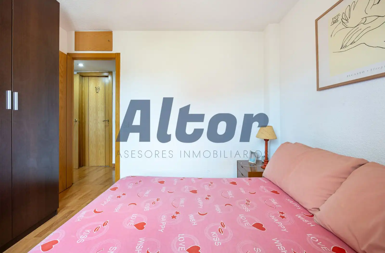 Bedroom of Flat for sale in Fuenlabrada  with Heating, Terrace and Swimming Pool