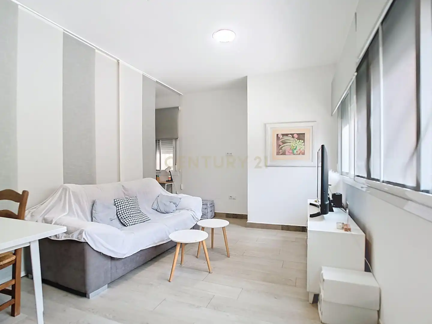 Sala de estar de Apartamento en venta en Málaga con Aire acondicionado, Horno y Lavadora