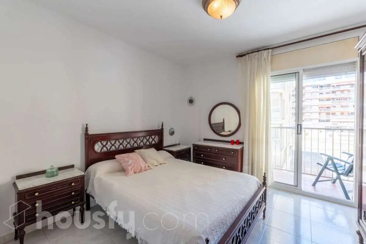 Schlafzimmer von Wohnung zum Verkauf in Vilanova i la Geltrú mit Heizung und Terrasse
