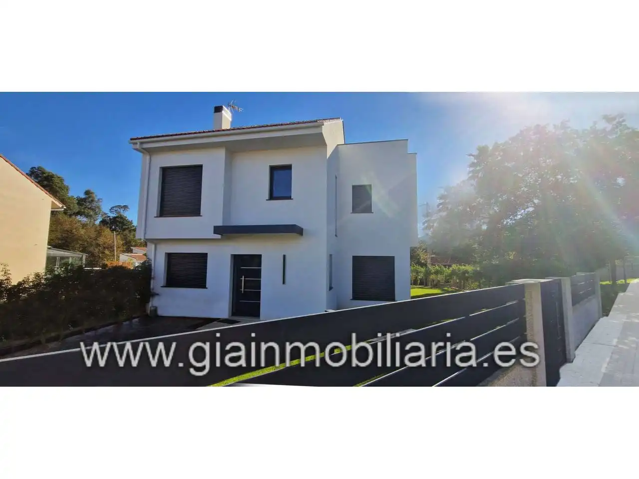 Exterior view of Houses for sale in Baiona  with Heating, Private garden and Terrace