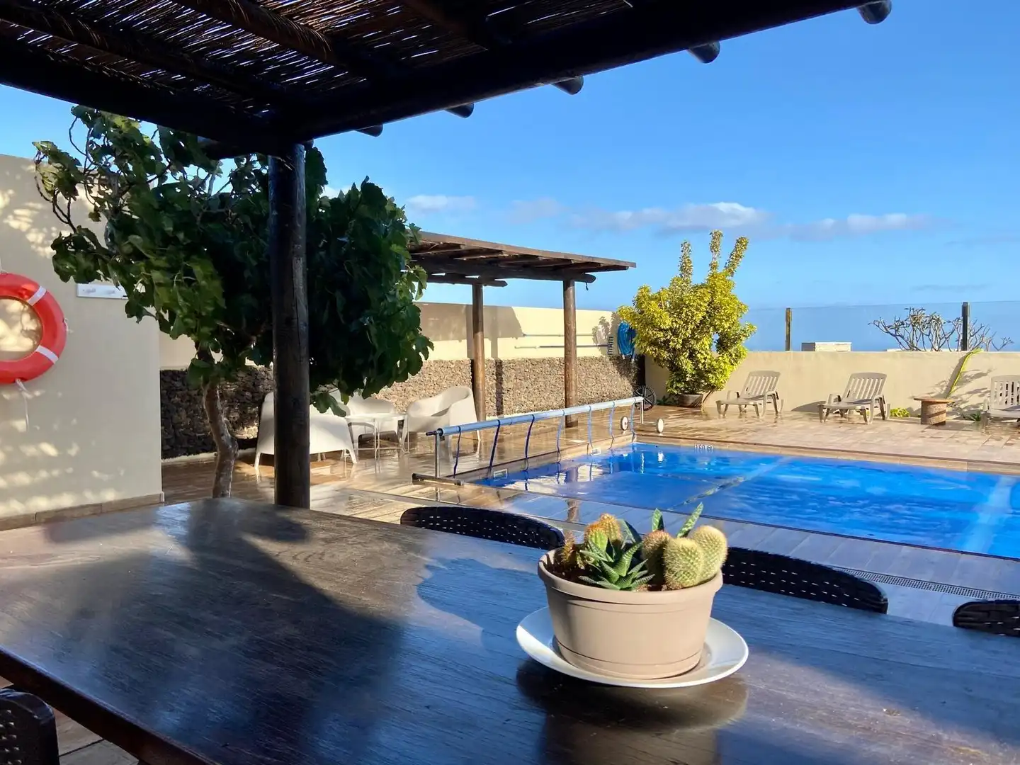 Terraza de Casa o chalet en venta en Tías pueblo