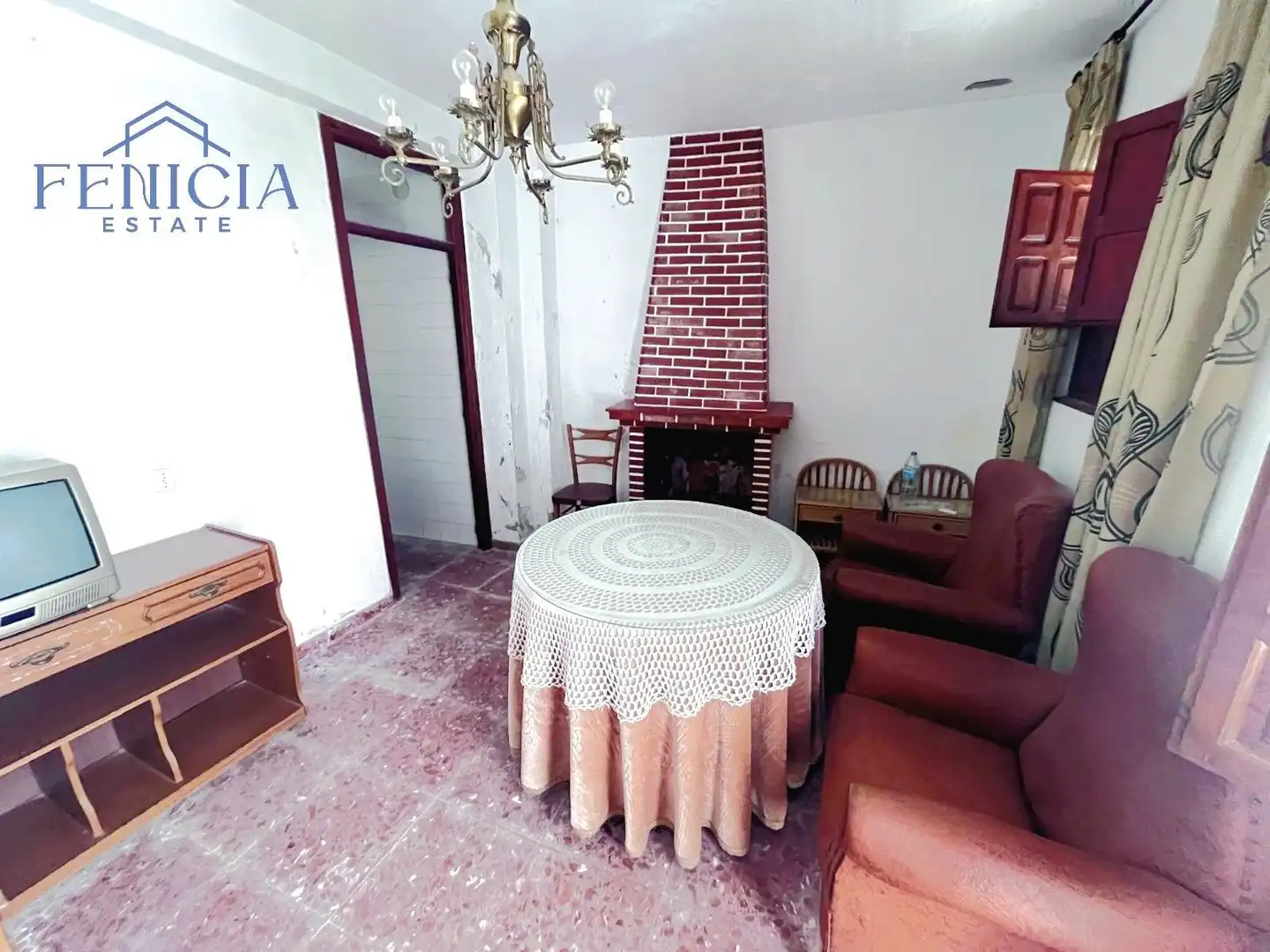Sala d'estar de Finca rústica en venda en Otívar amb Terrassa
