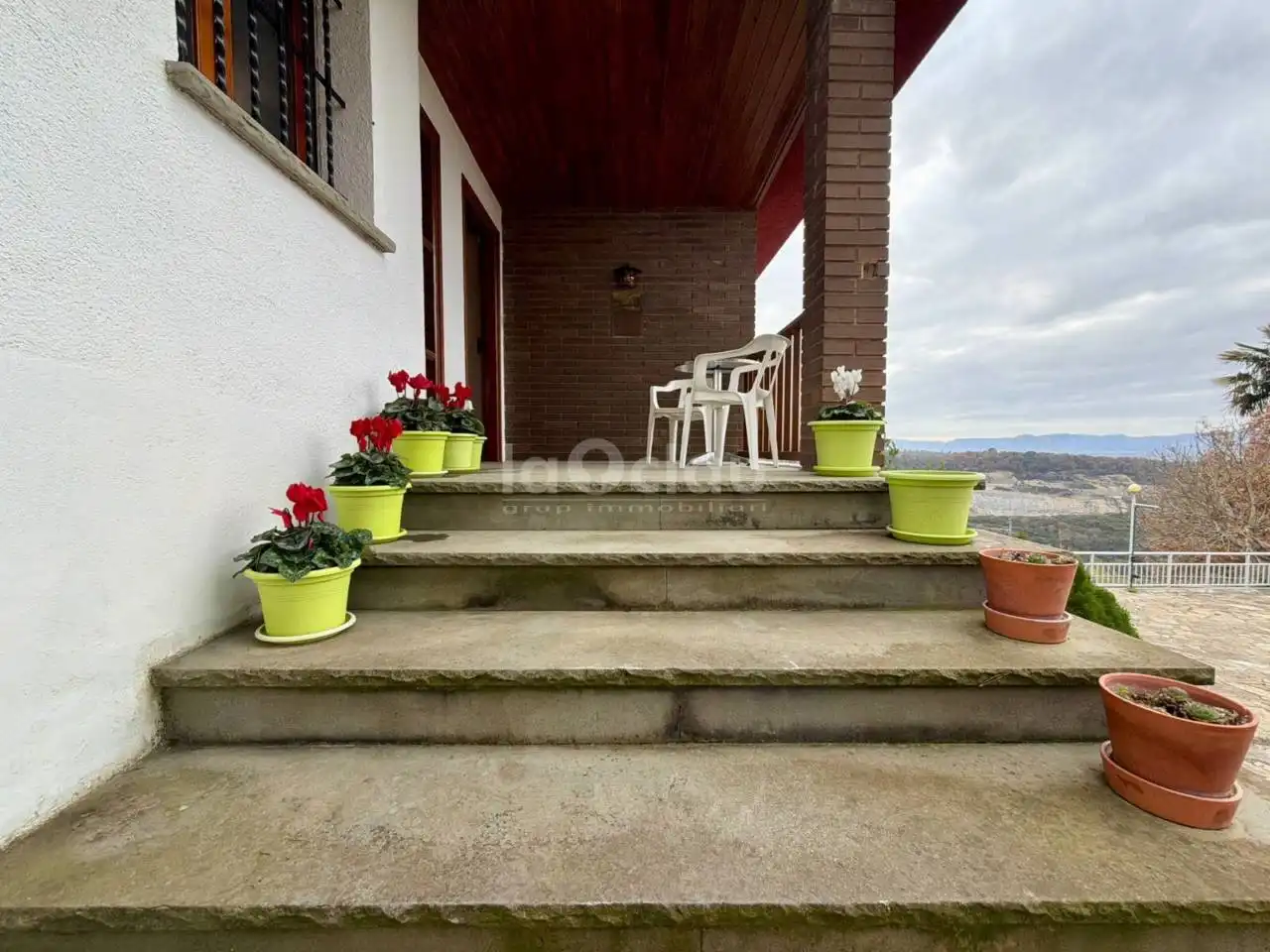 Terrassa de Casa o xalet en venda en Tavèrnoles amb Jardí privat i Terrassa