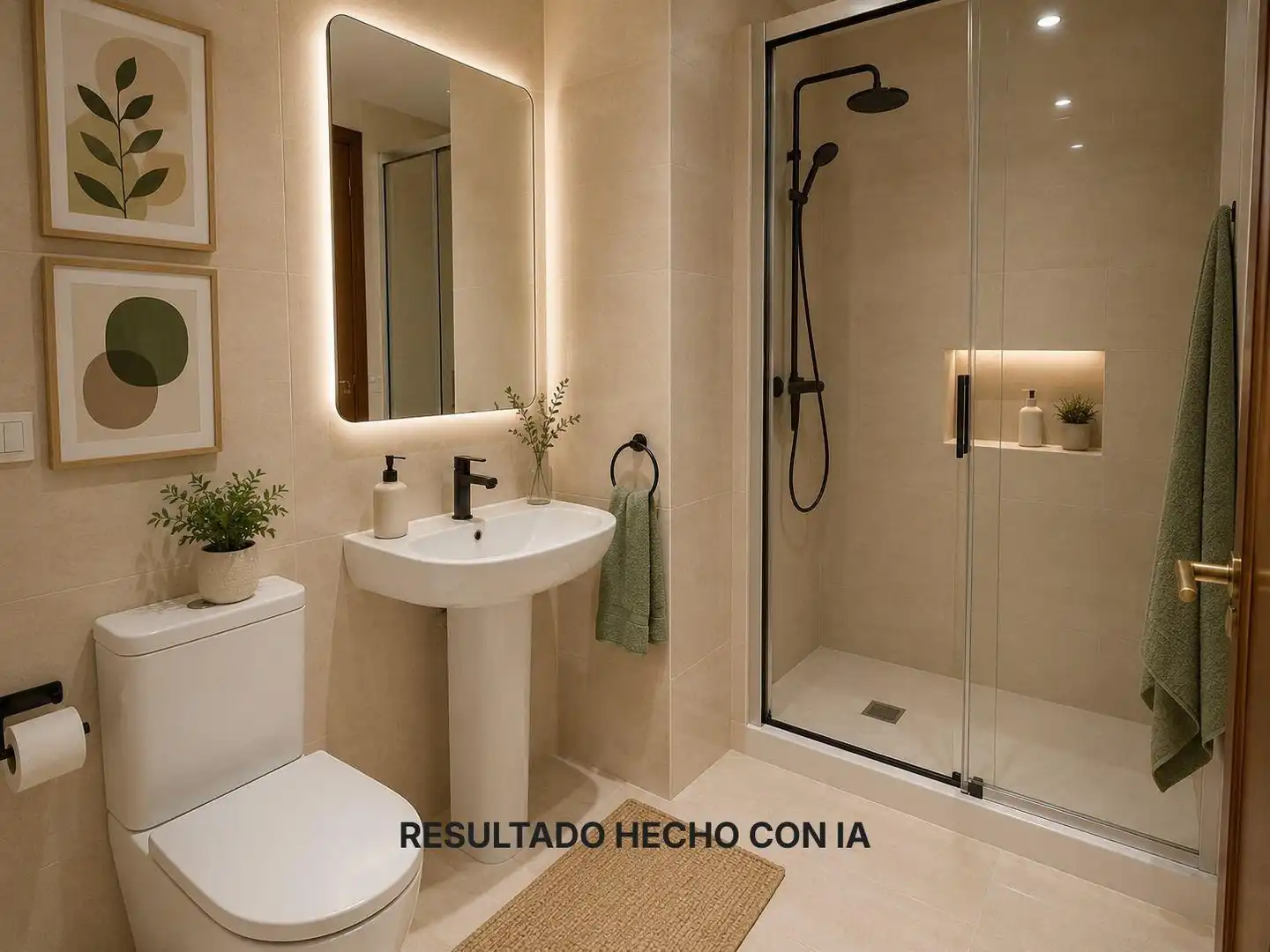 Baño de Piso en venta en Castellón de la Plana / Castelló de la Plana con Balcón