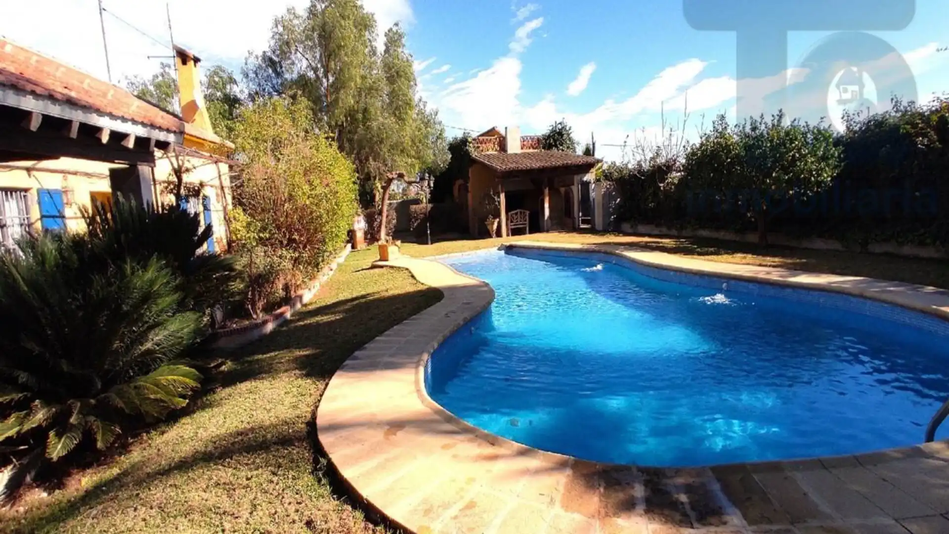 Jardí de Casa o xalet en venda en Lorca amb Aire condicionat, Calefacció i Jardí privat
