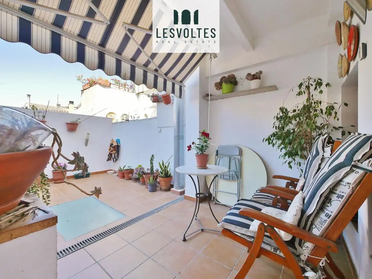 Terraza de Casa adosada en venta en Palamós con Aire acondicionado, Calefacción y Jardín privado