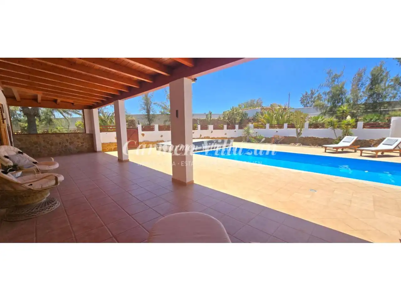 Swimming pool of Houses for sale in Antigua  with Heating, Private garden and Terrace