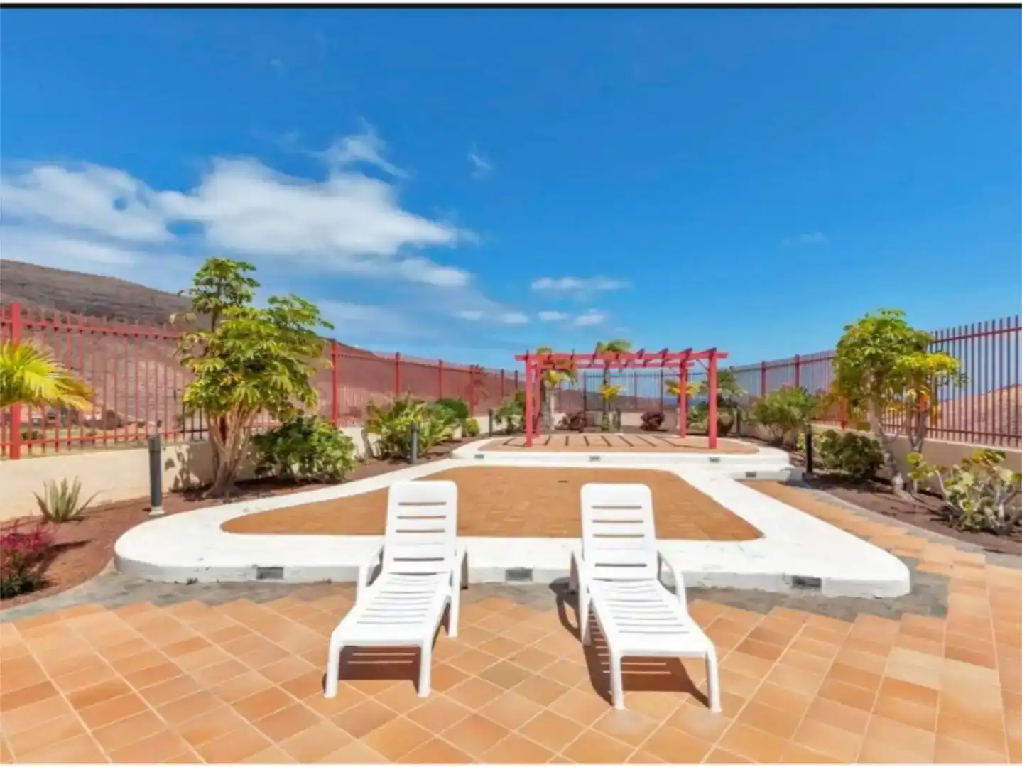 Terrace of Flat for sale in Pájara  with Private garden, Swimming Pool and Furnished