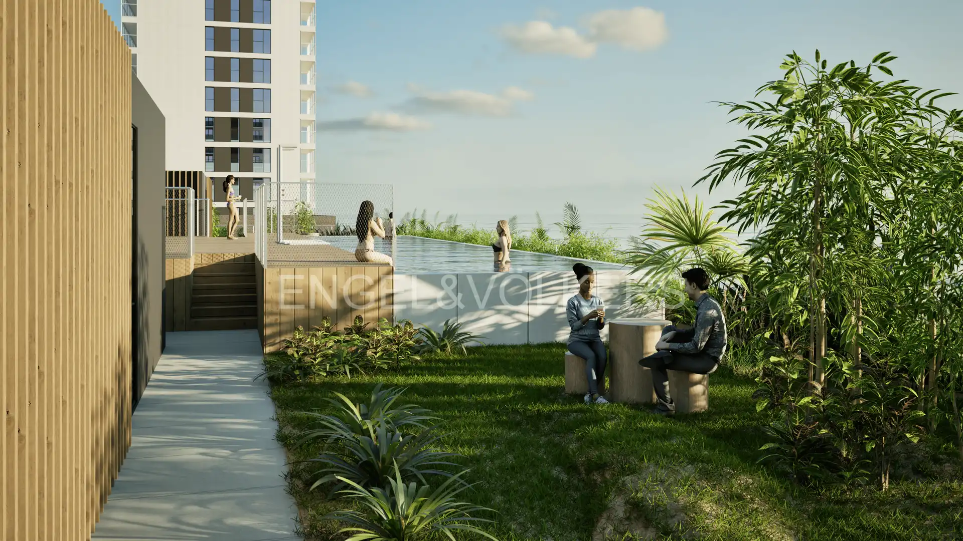 Terraza de Ático en venta en Mataró con Aire acondicionado, Calefacción y Parquet