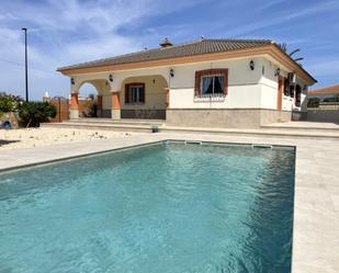Piscina de Casa o xalet en venda en Cuevas del Almanzora amb Aire condicionat, Jardí privat i Terrassa