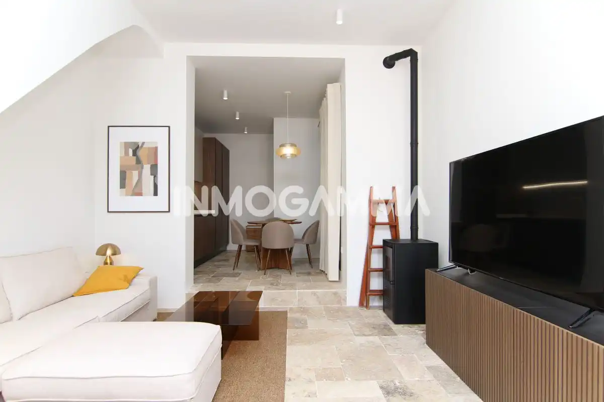 Sala de estar de Casa o chalet en venta en Llaurí con Aire acondicionado, Terraza y Amueblado