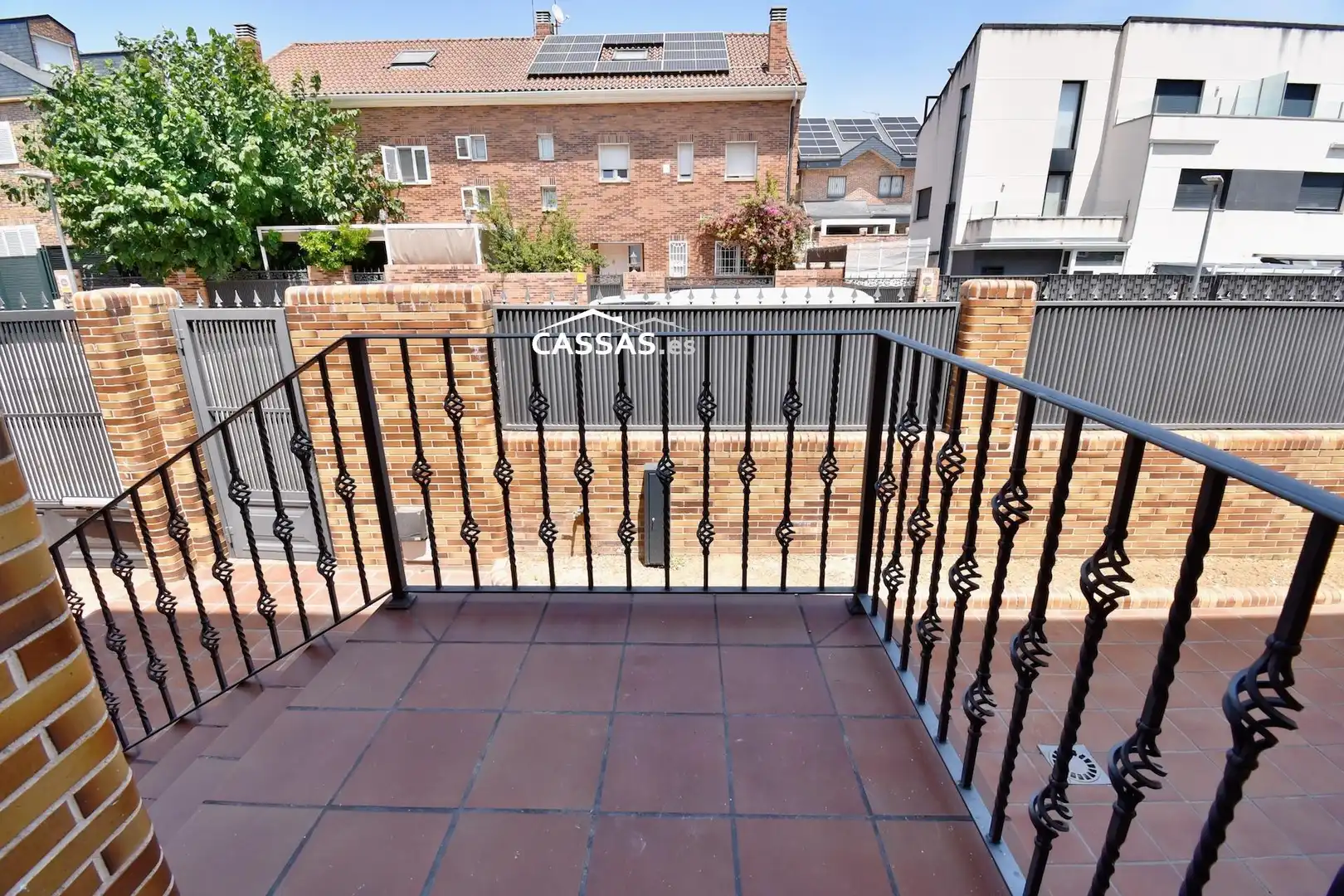 Balcony of Detached homes for sale in Torrejón de Ardoz  with Air Conditioner, Heating and Parquet flooring