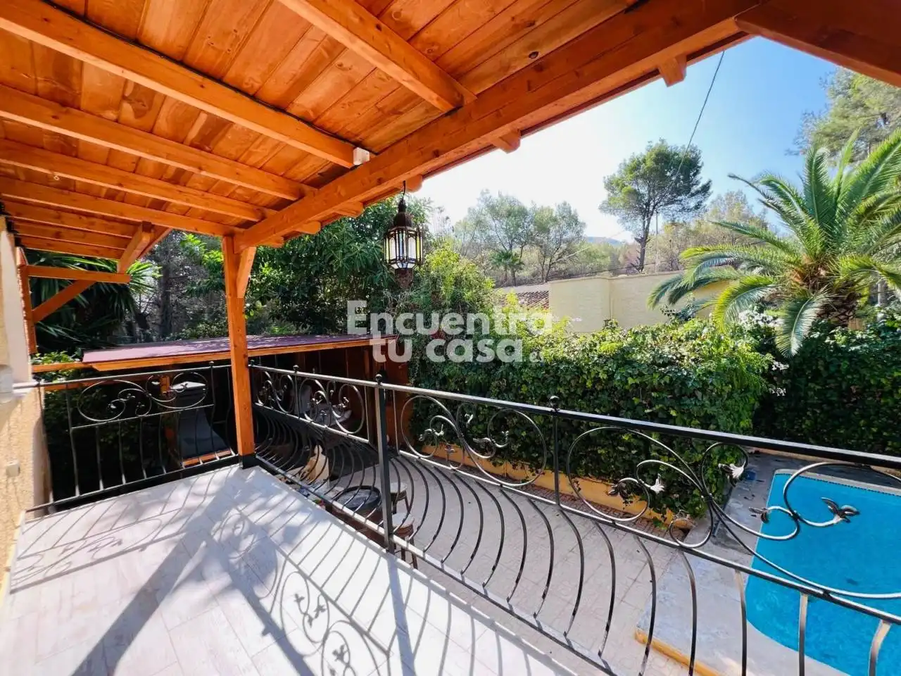 Terraza de Casa o chalet de alquiler en L'Alfàs del Pi con Aire acondicionado, Calefacción y Jardín privado