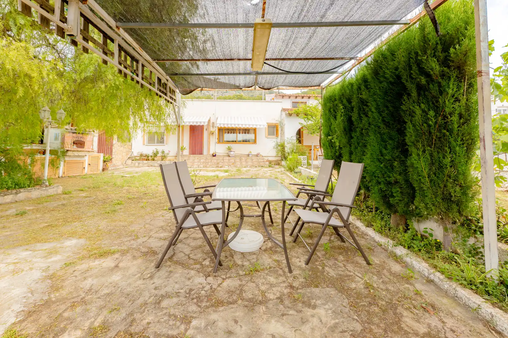 Garten von Einfamilien-Reihenhaus zum Verkauf in Alcalalí mit Klimaanlage