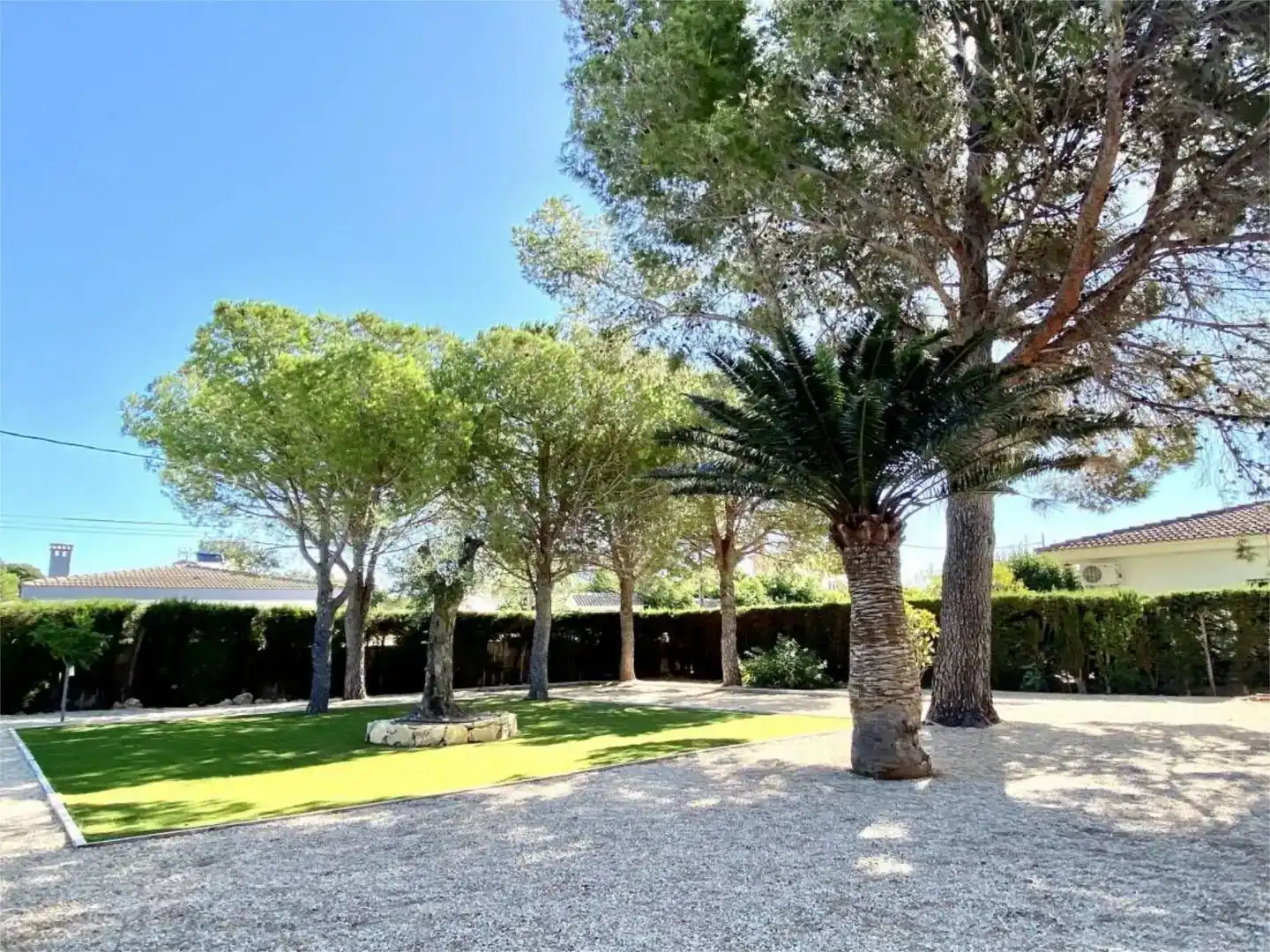 Garden of Houses for rent in L'Ametlla de Mar   with Air Conditioner, Swimming Pool and Balcony