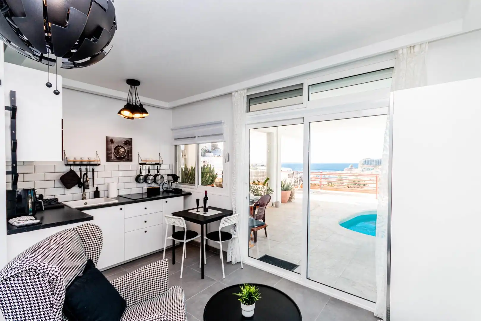 Terrassa de Apartament en venda en Mogán