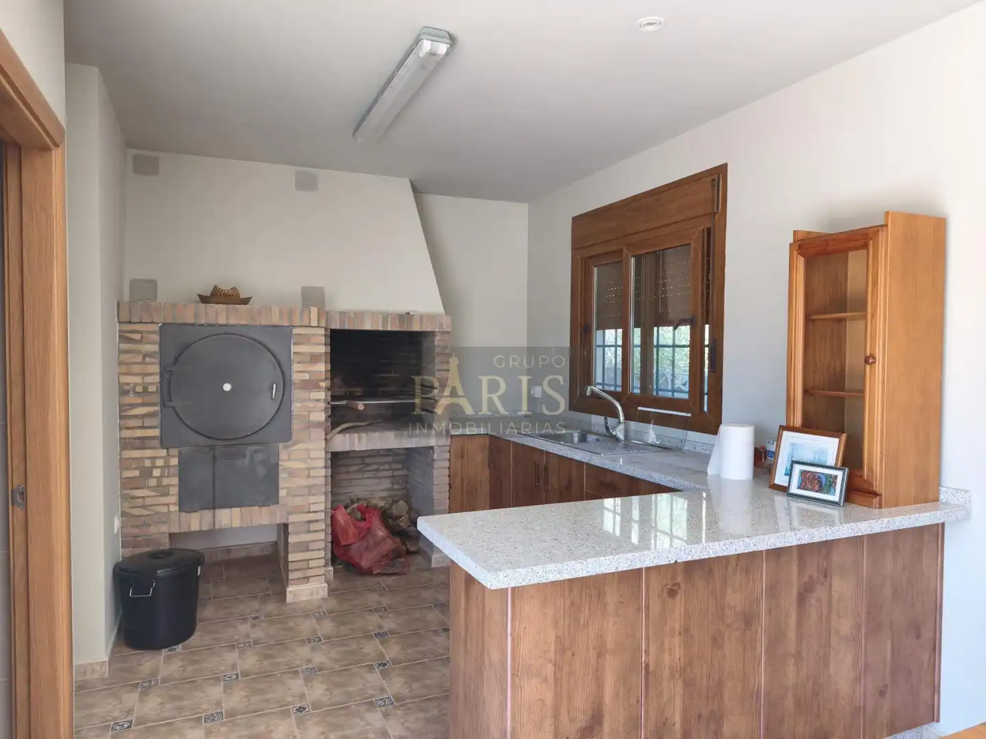 Cuina de Casa o xalet en venda en Cartagena amb Moblat