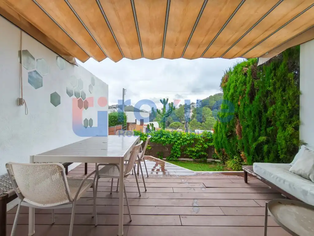 Terrace of Duplexes for rent in Santa Eulària des Riu  with Air Conditioner, Private garden and Terrace