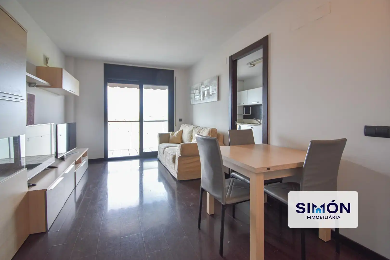 Living room of Flat for sale in Manresa  with Heating, Balcony and Community pool