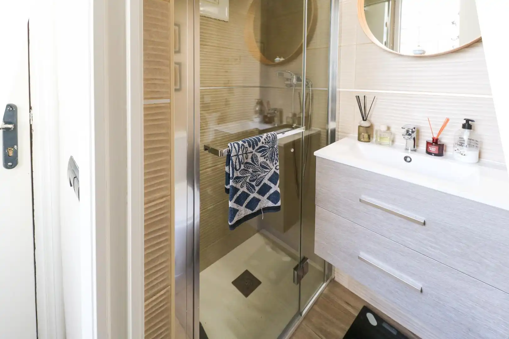 Baño de Casa o chalet de alquiler en Calafell con Aire acondicionado, Parquet y Terraza