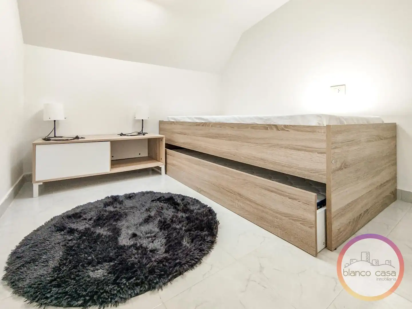 Schlafzimmer von Wohnung zur Miete in Fisterra mit Heizung und Möbliert