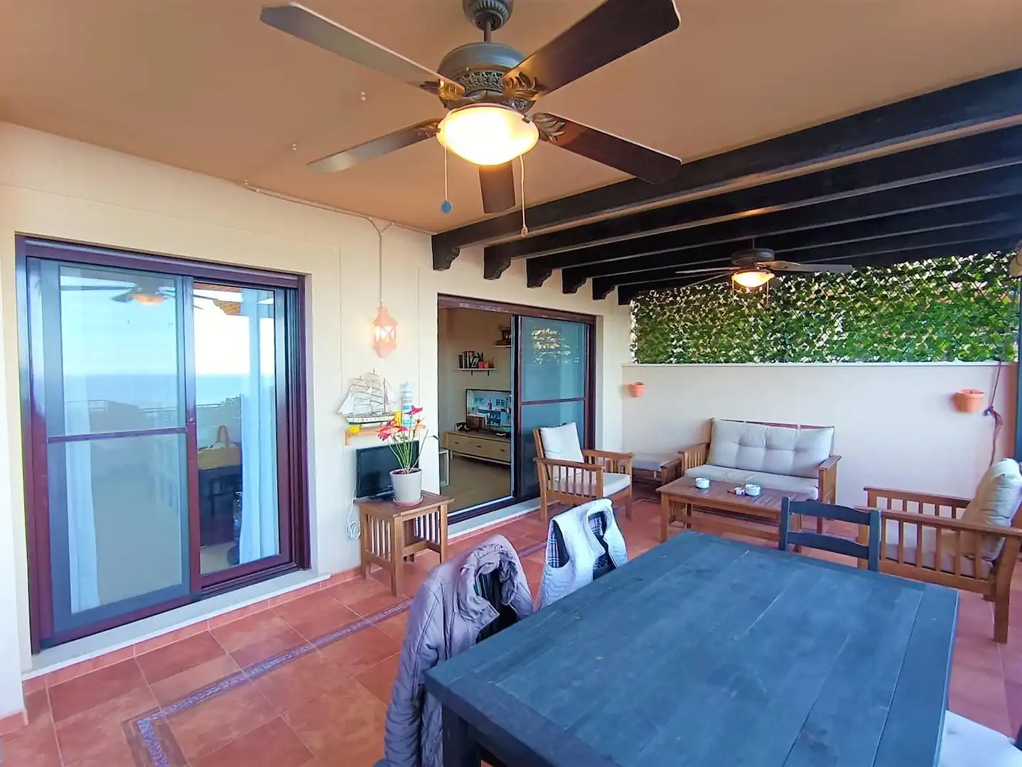 Terraza de Apartamento en venta en Águilas con Aire acondicionado, Calefacción y Jardín privado
