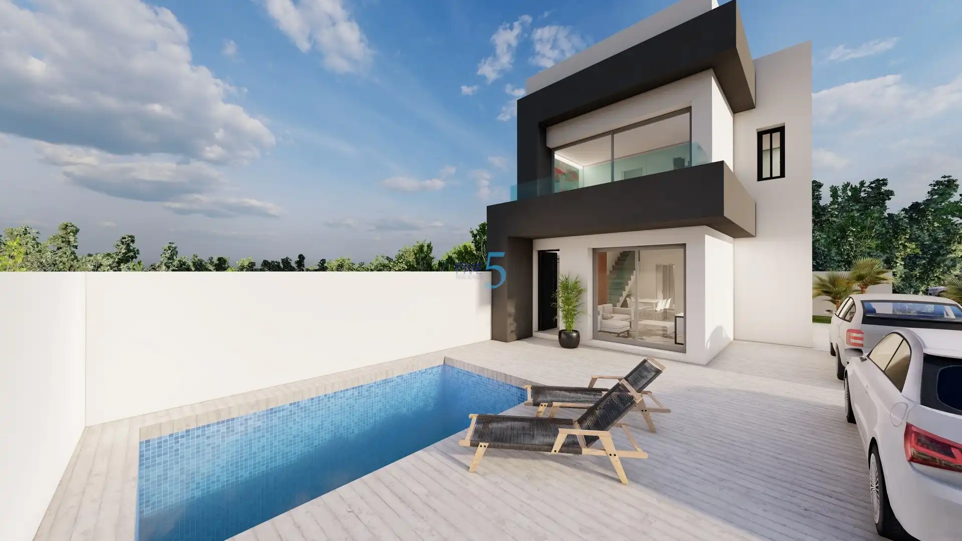 Piscina de Casa o xalet en venda en Almoradí