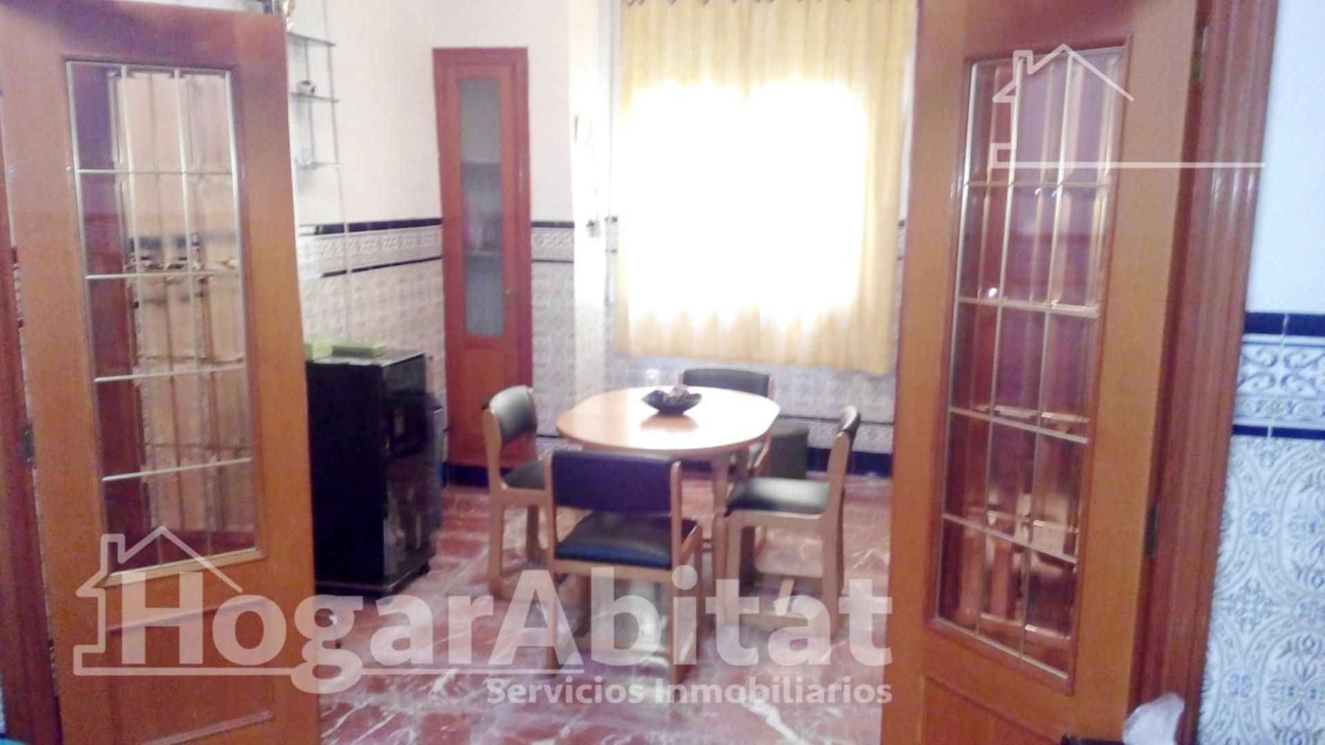 Kitchen of Flat for sale in Alcàsser  with Air Conditioner, Terrace and Storage room