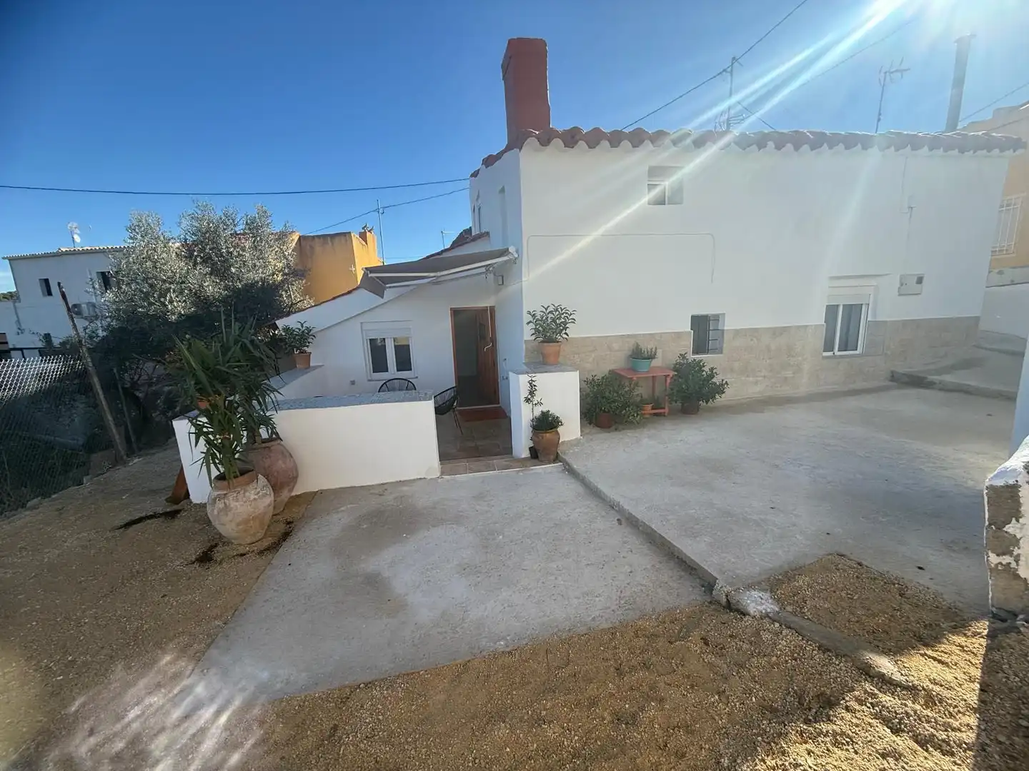 Vista exterior de Casa o xalet en venda en Cehegín amb Aire condicionat, Jardí privat i Terrassa