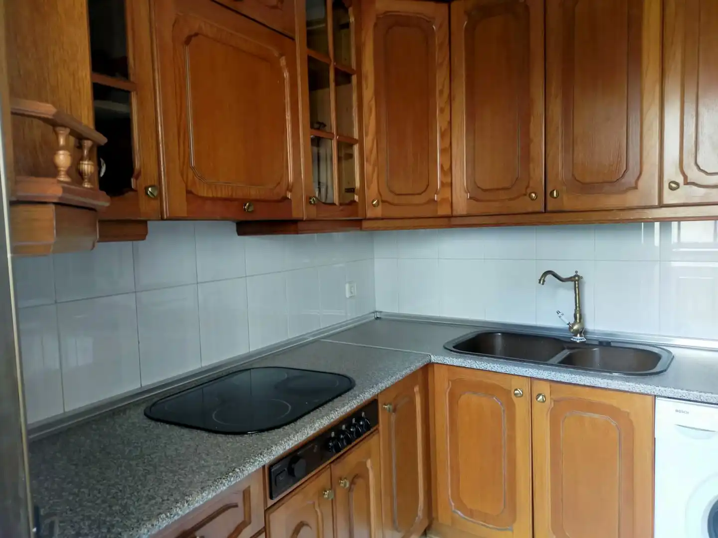 Kitchen of Flat for rent in Jaén  with Air Conditioner, Storage room and Furnished