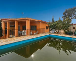 Swimming pool of House or chalet for sale in Catadau  with Air Conditioner, Private garden and Terrace