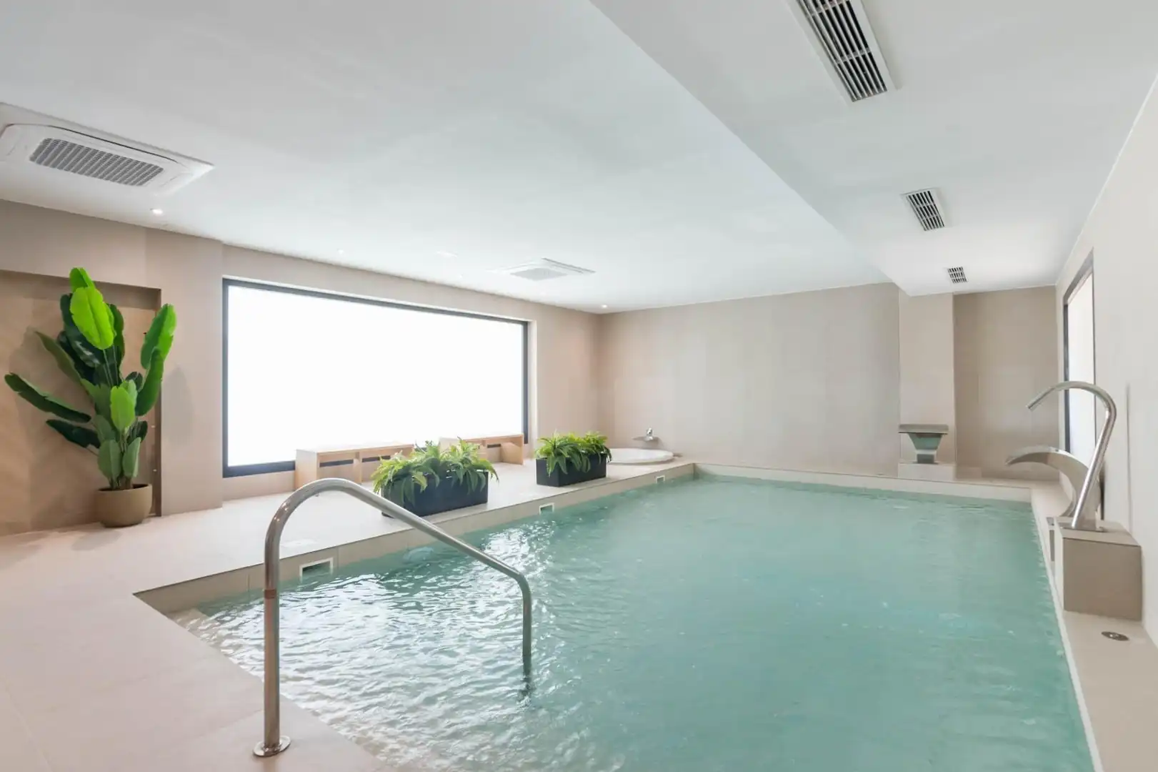 Swimming pool of Flat for sale in Murcia  with Air Conditioner, Heating and Private garden