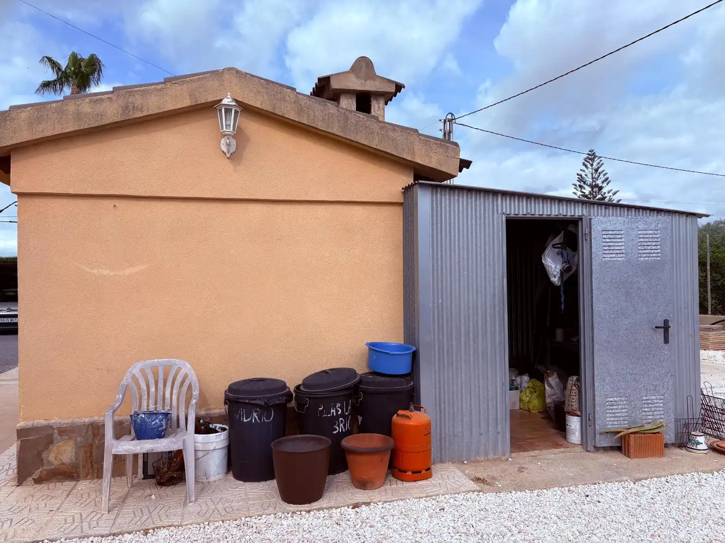 Exterior view of Houses for sale in Elche / Elx  with Swimming Pool