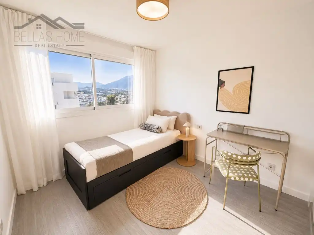Bedroom of Attic for sale in Estepona  with Air Conditioner and Terrace