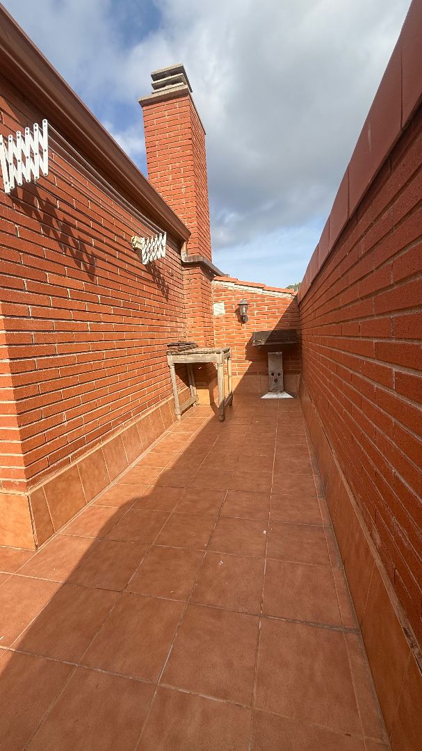 Exterior view of Duplex for sale in Vallirana  with Heating, Parquet flooring and Terrace