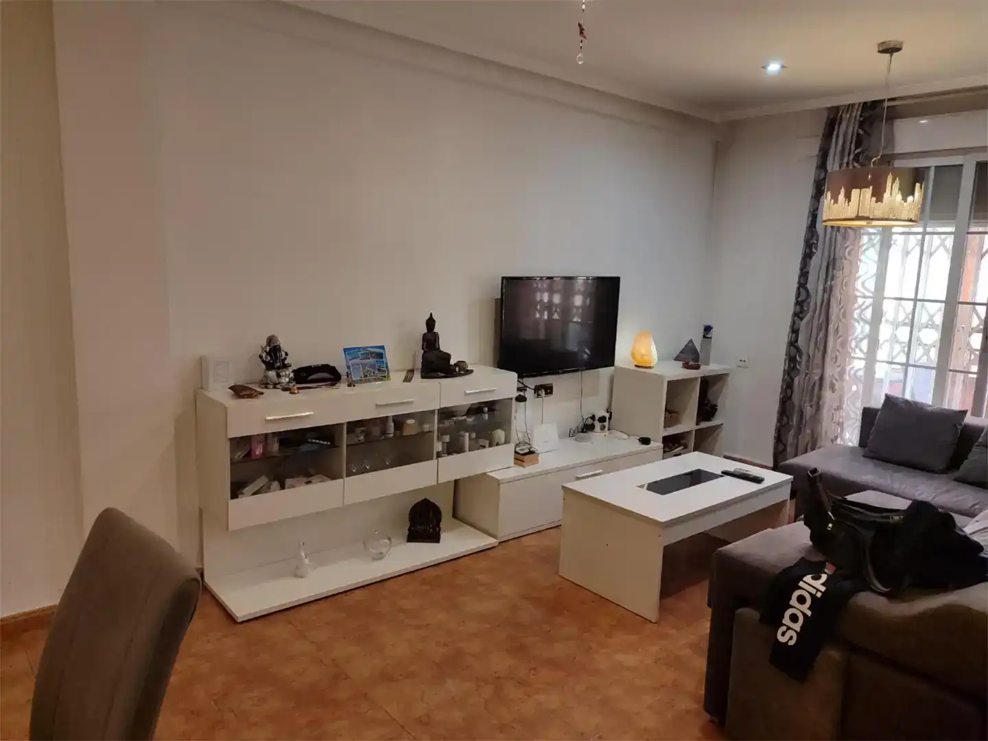 Living room of Flat for sale in  Valencia Capital  with Air Conditioner
